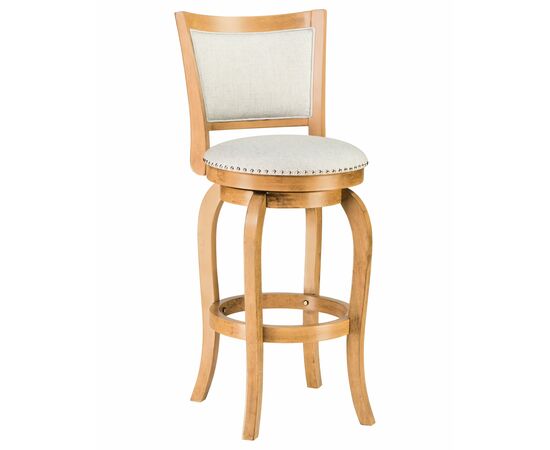 Стул барный DOBRIN VIVIAN BAR, бежевый, дуб, Вариант: бежевый, дуб | Интернет магазин мебели и декора LifeDekor