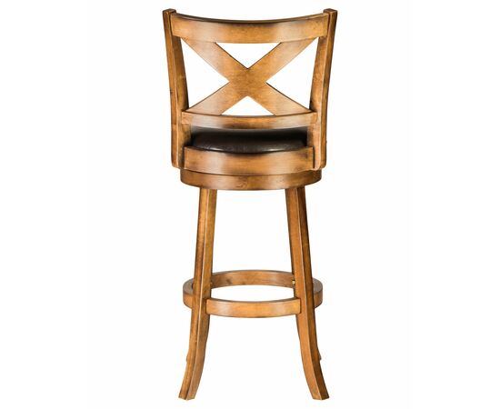 Стул барный DOBRIN BRANDON BAR, античный ясень, коричневый, Вариант: античный ясень, коричневый, изображение 4 | Интернет магазин мебели и декора LifeDekor