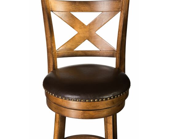 Стул барный DOBRIN BRANDON BAR, античный ясень, коричневый, Вариант: античный ясень, коричневый, изображение 6 | Интернет магазин мебели и декора LifeDekor