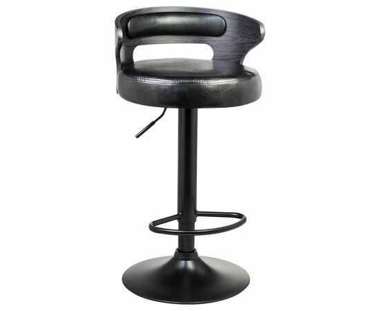 Стул барный DOBRIN FRED BLACK, чёрное дерево, чёрный, Вариант: чёрное дерево, чёрный | Интернет магазин мебели и декора LifeDekor