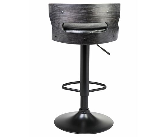 Стул барный DOBRIN FRED BLACK, чёрное дерево, чёрный, Вариант: чёрное дерево, чёрный, изображение 3 | Интернет магазин мебели и декора LifeDekor