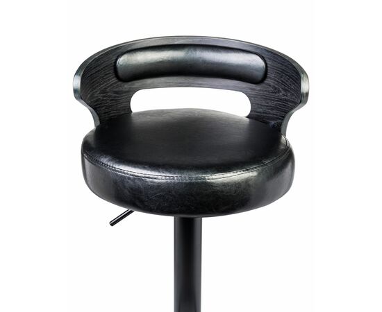 Стул барный DOBRIN FRED BLACK, чёрное дерево, чёрный, Вариант: чёрное дерево, чёрный, изображение 5 | Интернет магазин мебели и декора LifeDekor