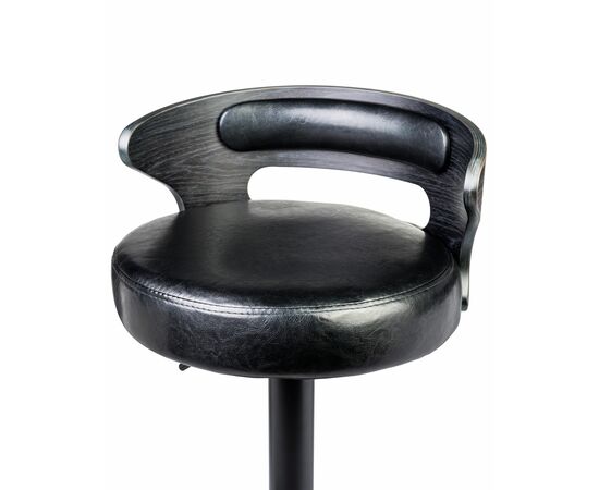 Стул барный DOBRIN FRED BLACK, чёрное дерево, чёрный, Вариант: чёрное дерево, чёрный, изображение 6 | Интернет магазин мебели и декора LifeDekor