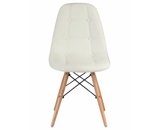 Стул обеденный DOBRIN BENNET, ножки светлый бук, кремовый, Вариант: ножки светлый бук, кремовый, изображение 6 | Интернет магазин мебели и декора LifeDekor