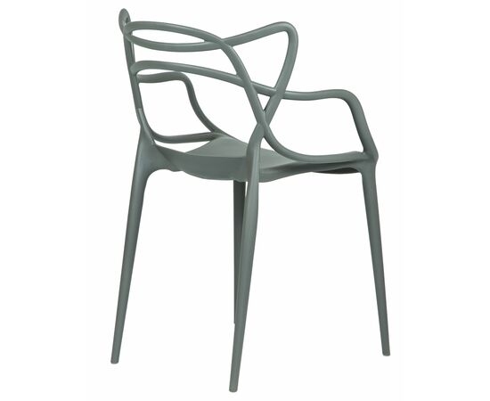 Стул обеденный DOBRIN MASTERS, тёмно-серый (GR-04), Вариант: тёмно-серый (GR-04), изображение 4 | Интернет магазин мебели и декора LifeDekor