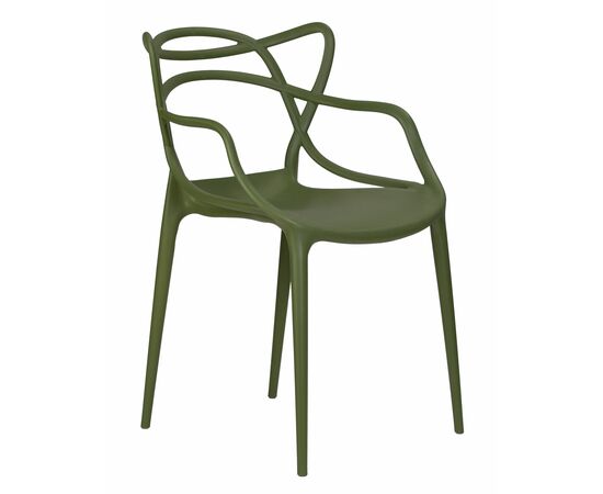 Стул обеденный DOBRIN MASTERS, зеленый хаки (G-17), Вариант: зеленый хаки (G-17), изображение 2 | Интернет магазин мебели и декора LifeDekor
