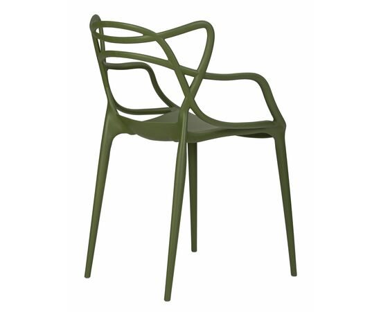 Стул обеденный DOBRIN MASTERS, зеленый хаки (G-17), Вариант: зеленый хаки (G-17), изображение 4 | Интернет магазин мебели и декора LifeDekor