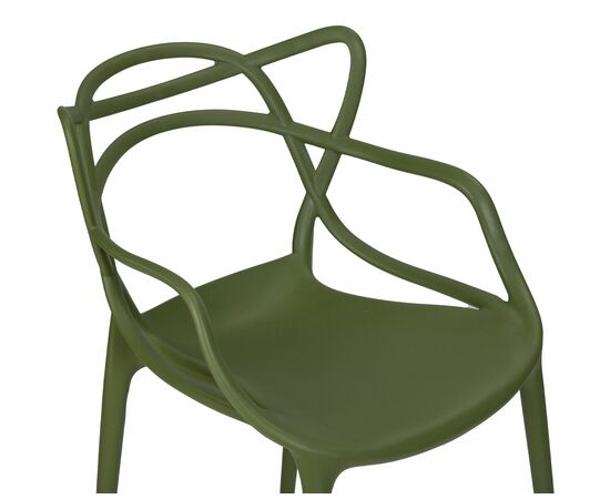 Стул обеденный DOBRIN MASTERS, зеленый хаки (G-17), Вариант: зеленый хаки (G-17), изображение 7 | Интернет магазин мебели и декора LifeDekor