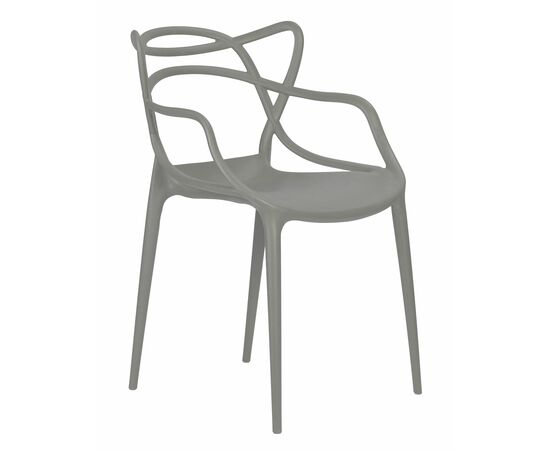 Стул обеденный DOBRIN MASTERS, светло-серый (GR-01), Вариант: светло-серый (GR-01), изображение 2 | Интернет магазин мебели и декора LifeDekor