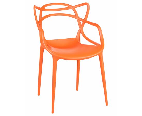 Стул обеденный DOBRIN MASTERS, оранжевый (O-02), Вариант: оранжевый (O-02) | Интернет магазин мебели и декора LifeDekor