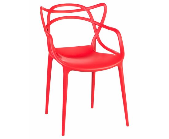 Стул обеденный DOBRIN MASTERS, красный (R-02), Вариант: красный (R-02) | Интернет магазин мебели и декора LifeDekor