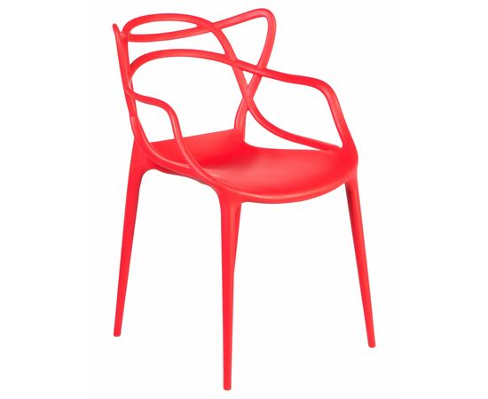 Стул обеденный DOBRIN MASTERS, красный (R-02), Вариант: красный (R-02), изображение 2 | Интернет магазин мебели и декора LifeDekor