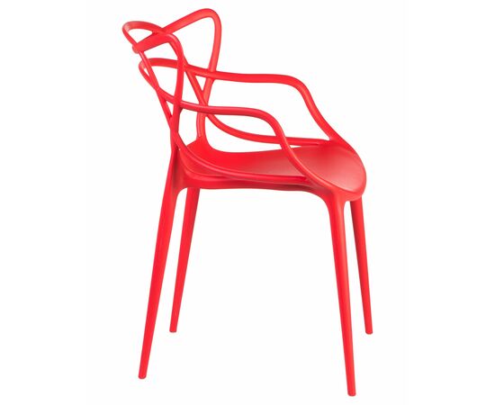 Стул обеденный DOBRIN MASTERS, красный (R-02), Вариант: красный (R-02), изображение 3 | Интернет магазин мебели и декора LifeDekor