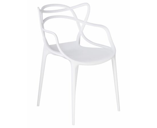 Стул обеденный DOBRIN MASTERS, белый (W-02), Вариант: белый (W-02) | Интернет магазин мебели и декора LifeDekor