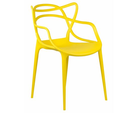 Стул обеденный DOBRIN MASTERS, жёлтый (Y-01), Вариант: жёлтый (Y-01), изображение 2 | Интернет магазин мебели и декора LifeDekor