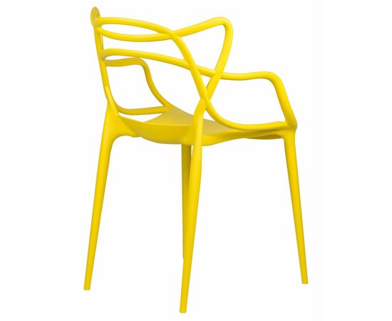 Стул обеденный DOBRIN MASTERS, жёлтый (Y-01), Вариант: жёлтый (Y-01), изображение 4 | Интернет магазин мебели и декора LifeDekor
