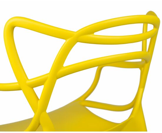 Стул обеденный DOBRIN MASTERS, жёлтый (Y-01), Вариант: жёлтый (Y-01), изображение 7 | Интернет магазин мебели и декора LifeDekor