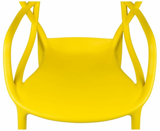 Стул обеденный DOBRIN MASTERS, жёлтый (Y-01), Вариант: жёлтый (Y-01), изображение 8 | Интернет магазин мебели и декора LifeDekor