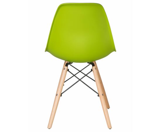 Стул обеденный LMZL-PP623, ножки светлый бук, цвет сиденья салатовый, Вариант: ножки светлый бук, цвет сиденья салатовый, изображение 5 | Интернет магазин мебели и декора LifeDekor