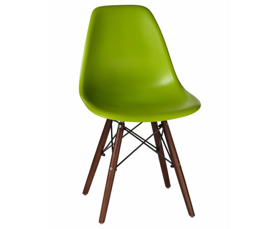 Стул обеденный LMZL-PP623, ножки тёмный бук, цвет сиденья салатовый, Вариант: ножки тёмный бук, цвет сиденья салатовый | Интернет магазин мебели и декора LifeDekor