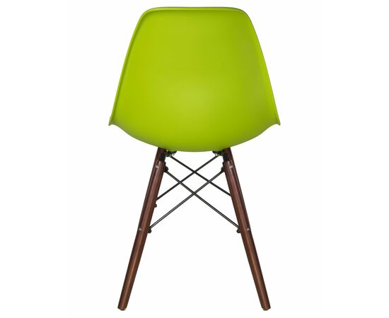 Стул обеденный LMZL-PP623, ножки тёмный бук, цвет сиденья салатовый, Вариант: ножки тёмный бук, цвет сиденья салатовый, изображение 5 | Интернет магазин мебели и декора LifeDekor