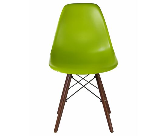 Стул обеденный LMZL-PP623, ножки тёмный бук, цвет сиденья салатовый, Вариант: ножки тёмный бук, цвет сиденья салатовый, изображение 6 | Интернет магазин мебели и декора LifeDekor