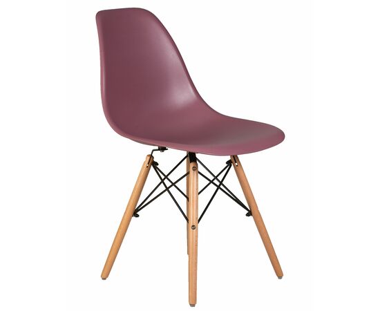 Стул обеденный DOBRIN DSW, ножки светлый бук, цвет пыльная роза (NX-P-11), Вариант: ножки светлый бук, цвет пыльная роза (NX-P-11), изображение 2 | Интернет магазин мебели и декора LifeDekor