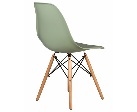 Стул обеденный DOBRIN DSW, ножки светлый бук, цвет мятный (NX-G-09), Вариант: ножки светлый бук, цвет мятный (NX-G-09), изображение 4 | Интернет магазин мебели и декора LifeDekor