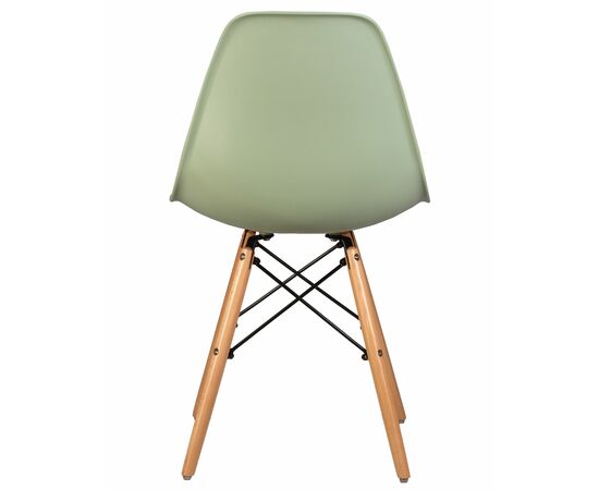 Стул обеденный DOBRIN DSW, ножки светлый бук, цвет мятный (NX-G-09), Вариант: ножки светлый бук, цвет мятный (NX-G-09), изображение 5 | Интернет магазин мебели и декора LifeDekor