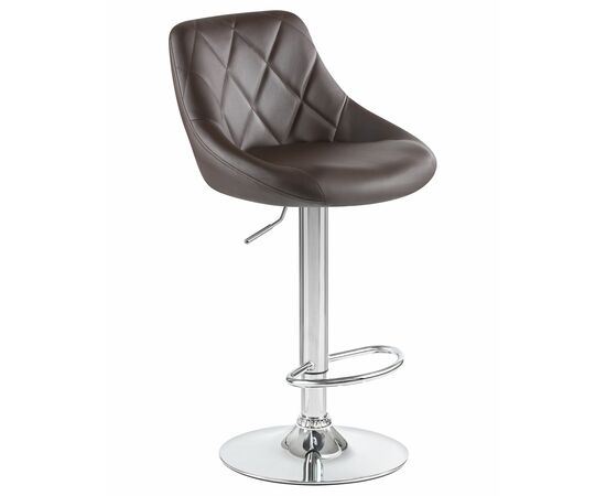 Стул барный DOBRIN LOGAN, коричневый, Вариант: коричневый, изображение 2 | Интернет магазин мебели и декора LifeDekor