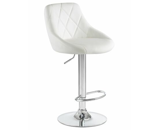 Стул барный DOBRIN LOGAN, белый, Вариант: белый, изображение 2 | Интернет магазин мебели и декора LifeDekor