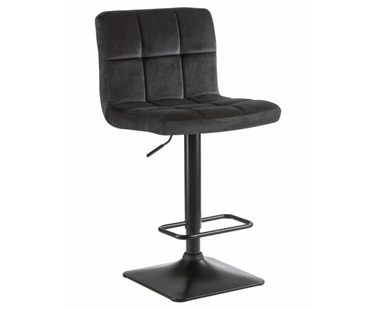 Стул барный DOBRIN DOMINIC, черный велюр (MJ9-101), Вариант: черный велюр (MJ9-101) | Интернет магазин мебели и декора LifeDekor