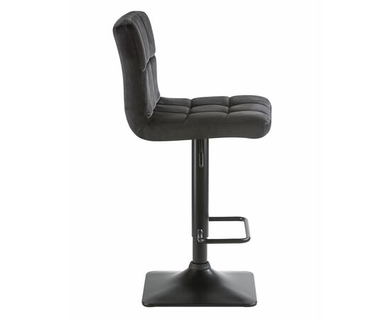 Стул барный DOBRIN DOMINIC, черный велюр (MJ9-101), Вариант: черный велюр (MJ9-101), изображение 3 | Интернет магазин мебели и декора LifeDekor