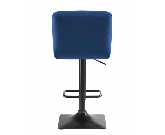 Стул барный DOBRIN DOMINIC, синий велюр (MJ9-117), Вариант: синий велюр (MJ9-117), изображение 5 | Интернет магазин мебели и декора LifeDekor