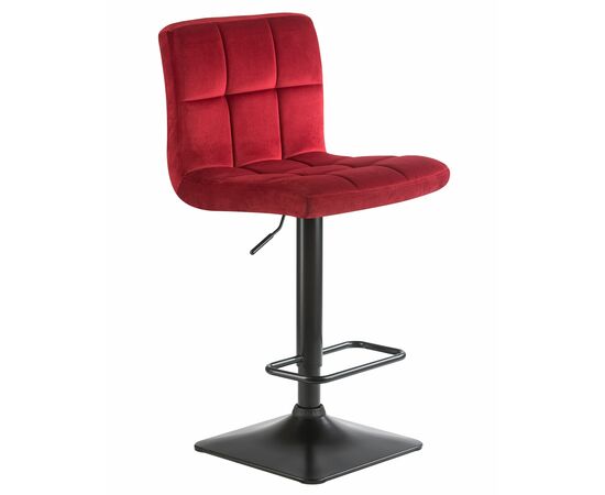 Стул барный DOBRIN DOMINIC, бордо велюр (MJ9-43), Вариант: бордо велюр (MJ9-43), изображение 2 | Интернет магазин мебели и декора LifeDekor