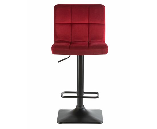 Стул барный DOBRIN DOMINIC, бордо велюр (MJ9-43), Вариант: бордо велюр (MJ9-43), изображение 6 | Интернет магазин мебели и декора LifeDekor