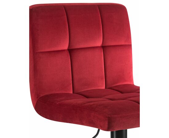 Стул барный DOBRIN DOMINIC, бордо велюр (MJ9-43), Вариант: бордо велюр (MJ9-43), изображение 7 | Интернет магазин мебели и декора LifeDekor