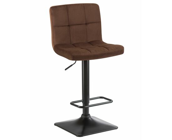 Стул барный DOBRIN DOMINIC, шоколадный велюр (MJ9-111), Вариант: шоколадный велюр (MJ9-111) | Интернет магазин мебели и декора LifeDekor