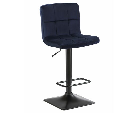 Стул барный DOBRIN DOMINIC, темно-синий велюр (MJ9-118), Вариант: темно-синий велюр (MJ9-118) | Интернет магазин мебели и декора LifeDekor