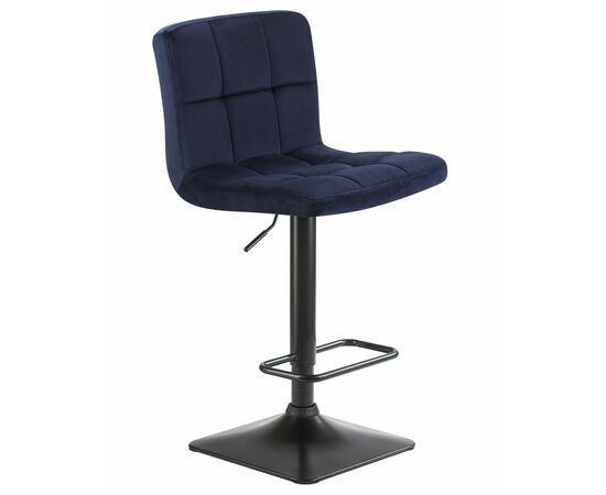 Стул барный DOBRIN DOMINIC, темно-синий велюр (MJ9-118), Вариант: темно-синий велюр (MJ9-118), изображение 2 | Интернет магазин мебели и декора LifeDekor