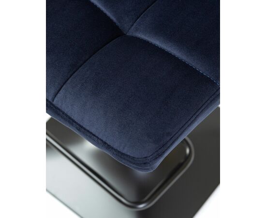 Стул барный DOBRIN DOMINIC, темно-синий велюр (MJ9-118), Вариант: темно-синий велюр (MJ9-118), изображение 8 | Интернет магазин мебели и декора LifeDekor