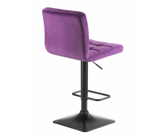 Стул барный DOBRIN DOMINIC, фиолет велюр (MJ9-58), Вариант: фиолет велюр (MJ9-58), изображение 4 | Интернет магазин мебели и декора LifeDekor