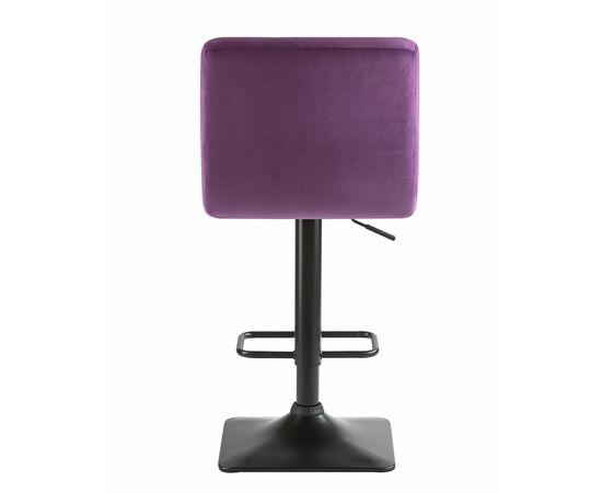 Стул барный DOBRIN DOMINIC, фиолет велюр (MJ9-58), Вариант: фиолет велюр (MJ9-58), изображение 5 | Интернет магазин мебели и декора LifeDekor