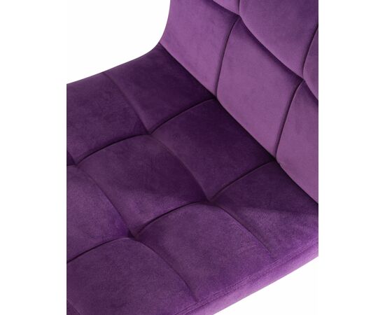 Стул барный DOBRIN DOMINIC, фиолет велюр (MJ9-58), Вариант: фиолет велюр (MJ9-58), изображение 7 | Интернет магазин мебели и декора LifeDekor