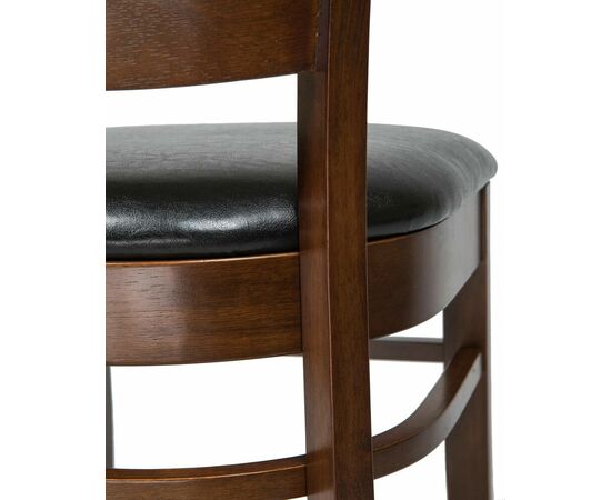 Стул обеденный DOBRIN JERRY, шоколад, чёрный, Вариант: шоколад, чёрный, изображение 6 | Интернет магазин мебели и декора LifeDekor