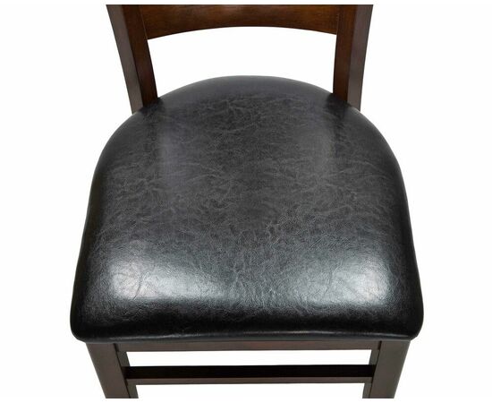 Стул обеденный DOBRIN JERRY, шоколад, чёрный, Вариант: шоколад, чёрный, изображение 7 | Интернет магазин мебели и декора LifeDekor