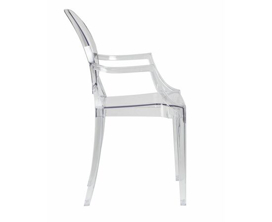 Стул обеденный DOBRIN LOUIS GHOST, цвет прозрачный, изображение 3 | Интернет магазин мебели и декора LifeDekor