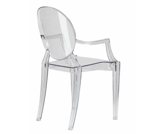 Стул обеденный DOBRIN LOUIS GHOST, цвет прозрачный, изображение 4 | Интернет магазин мебели и декора LifeDekor