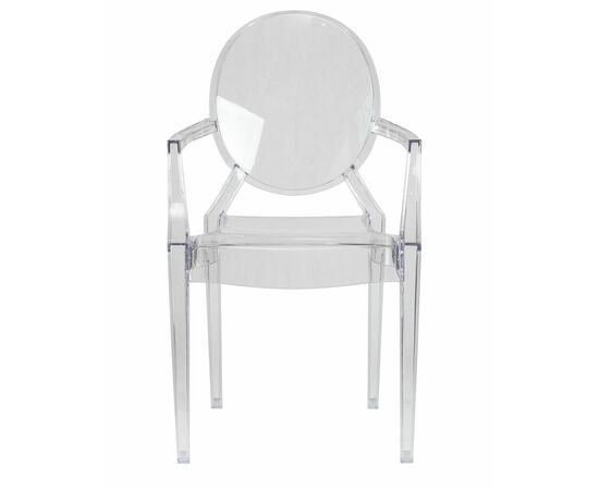 Стул обеденный DOBRIN LOUIS GHOST, цвет прозрачный, изображение 6 | Интернет магазин мебели и декора LifeDekor