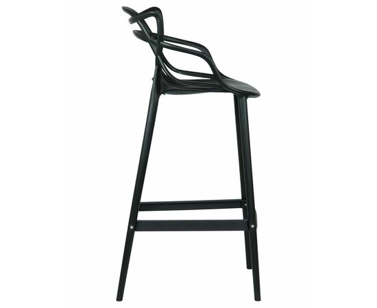 Стул барный DOBRIN MASTERS BAR, чёрный (B-03), Вариант: чёрный (B-03), изображение 3 | Интернет магазин мебели и декора LifeDekor